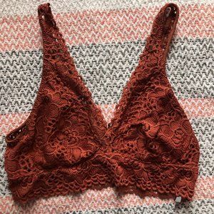 Lace V-neck Bralette